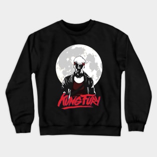 Kung Fury - Moonlit Avenger Crewneck Sweatshirt